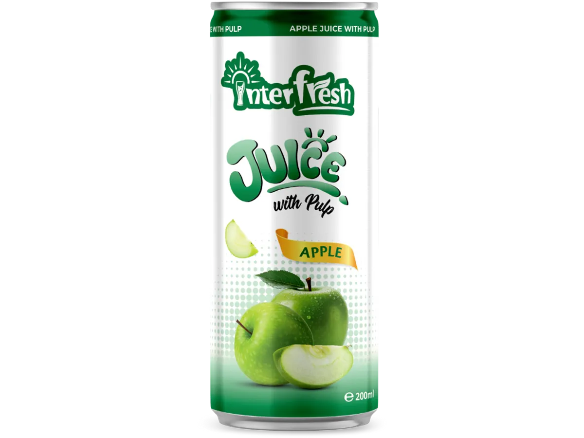 200ml Interfresh Apple Juice with pulp