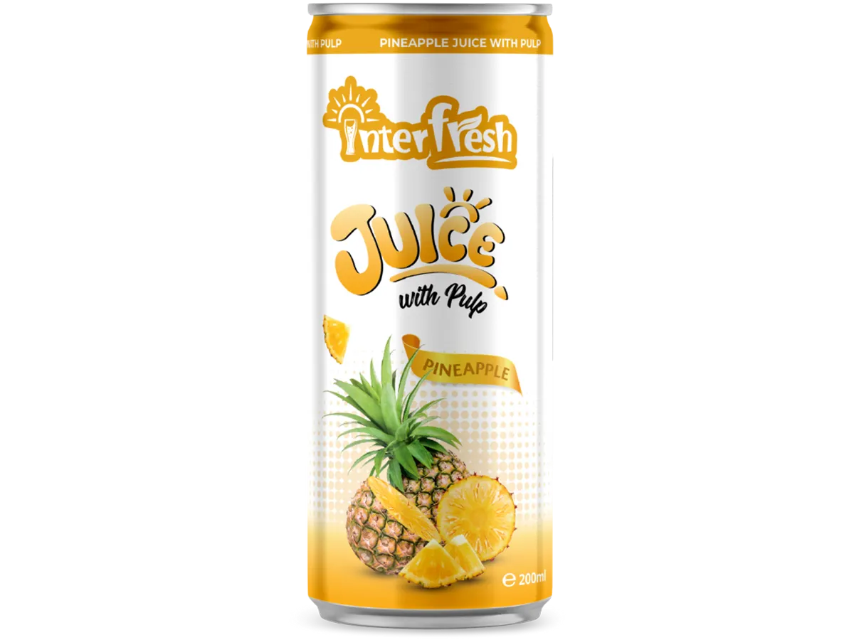 200ml Interfresh Pineapple Juice with pulp