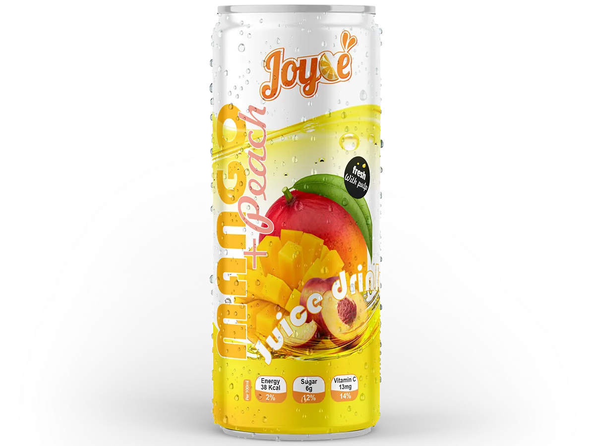 230ml Joyce Juice Mango and Peach