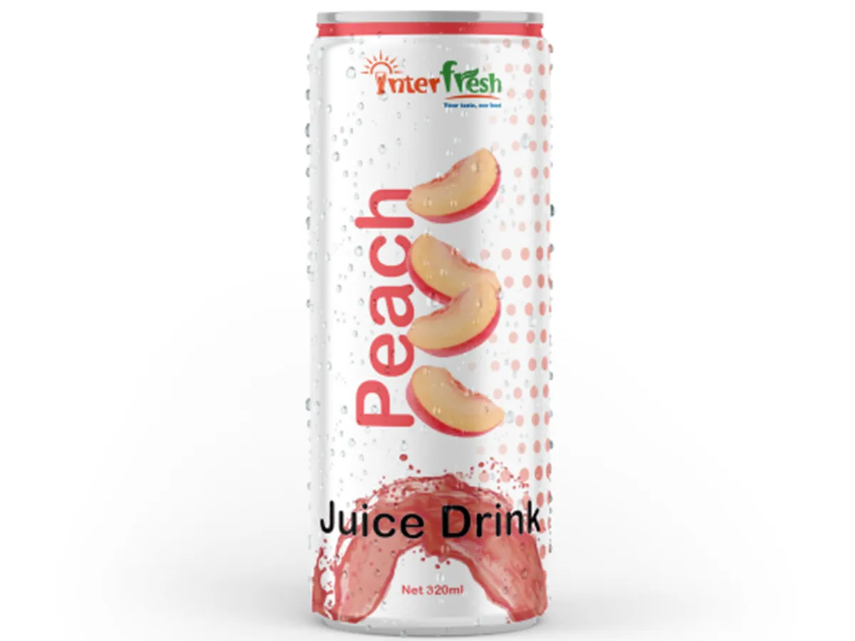 320ml Interfresh Peach Juice Drink