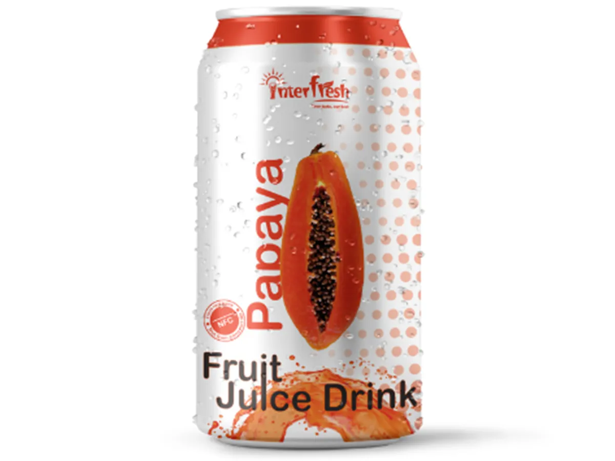 330ml Interfresh Papaya Fruit Juice