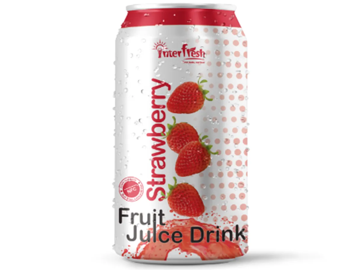 330ml Interfresh Strawberry Fruit Juice